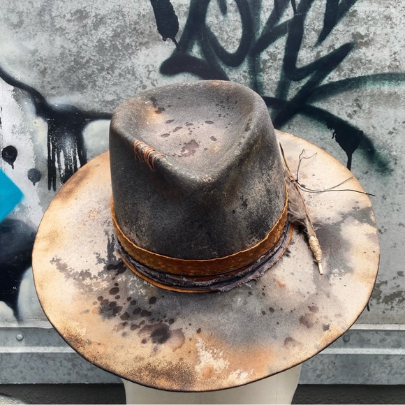 SOLD REBEL YELL Custom Dyed Festival Hat - Picture 13 of 17